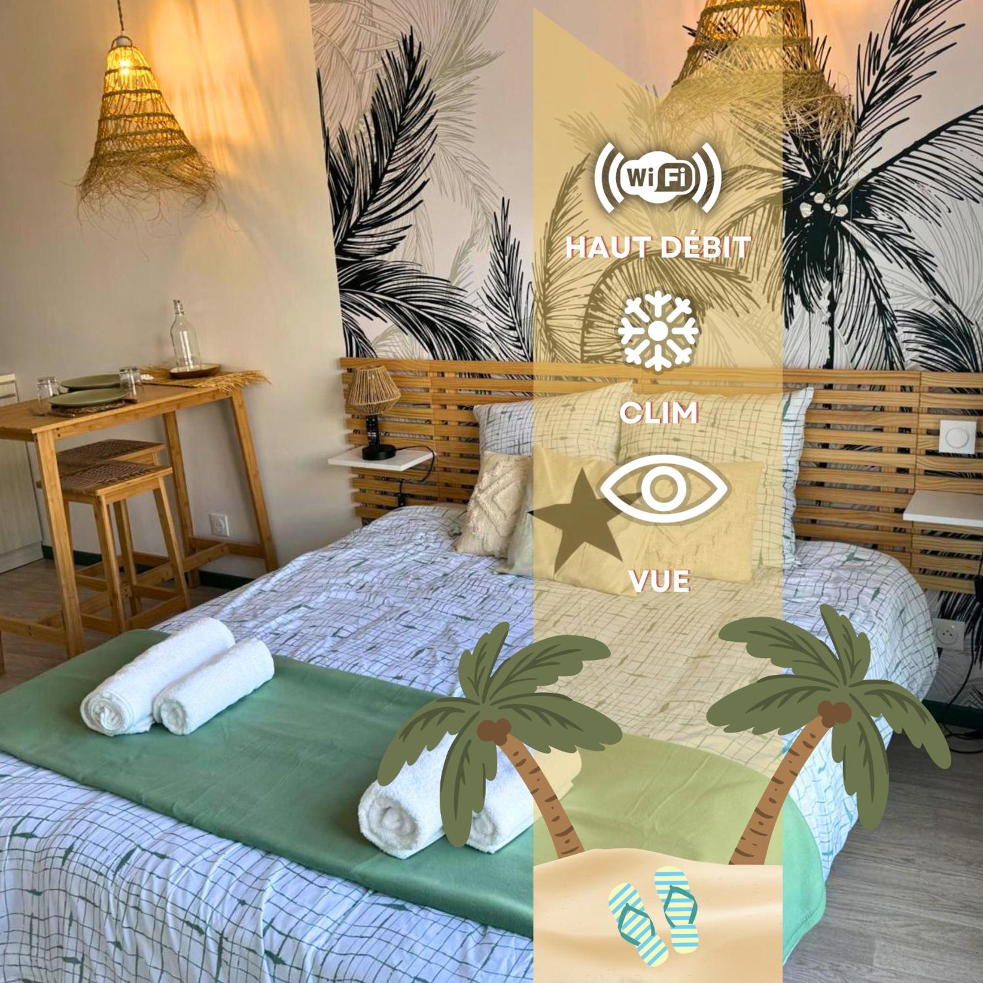 Appartamento Oasis - Wifi, Clim, Vue, Equipe Lourdes Esterno foto